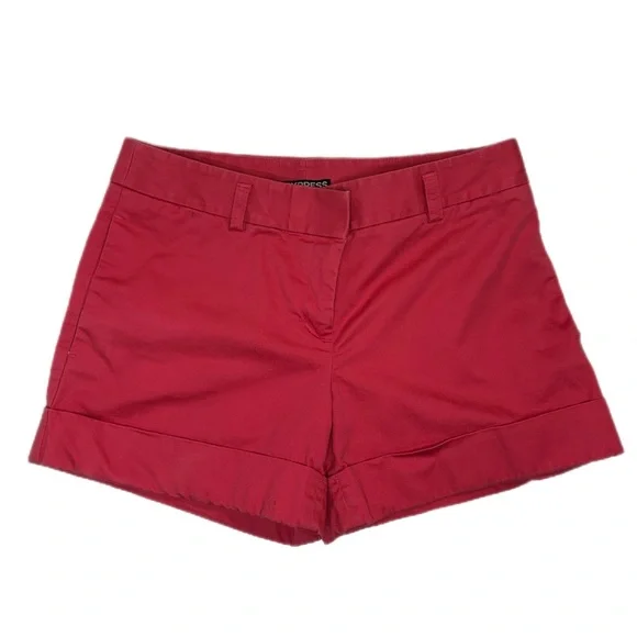 Express Women’s Pink Shorts Size 4 - Picture 1 of 4